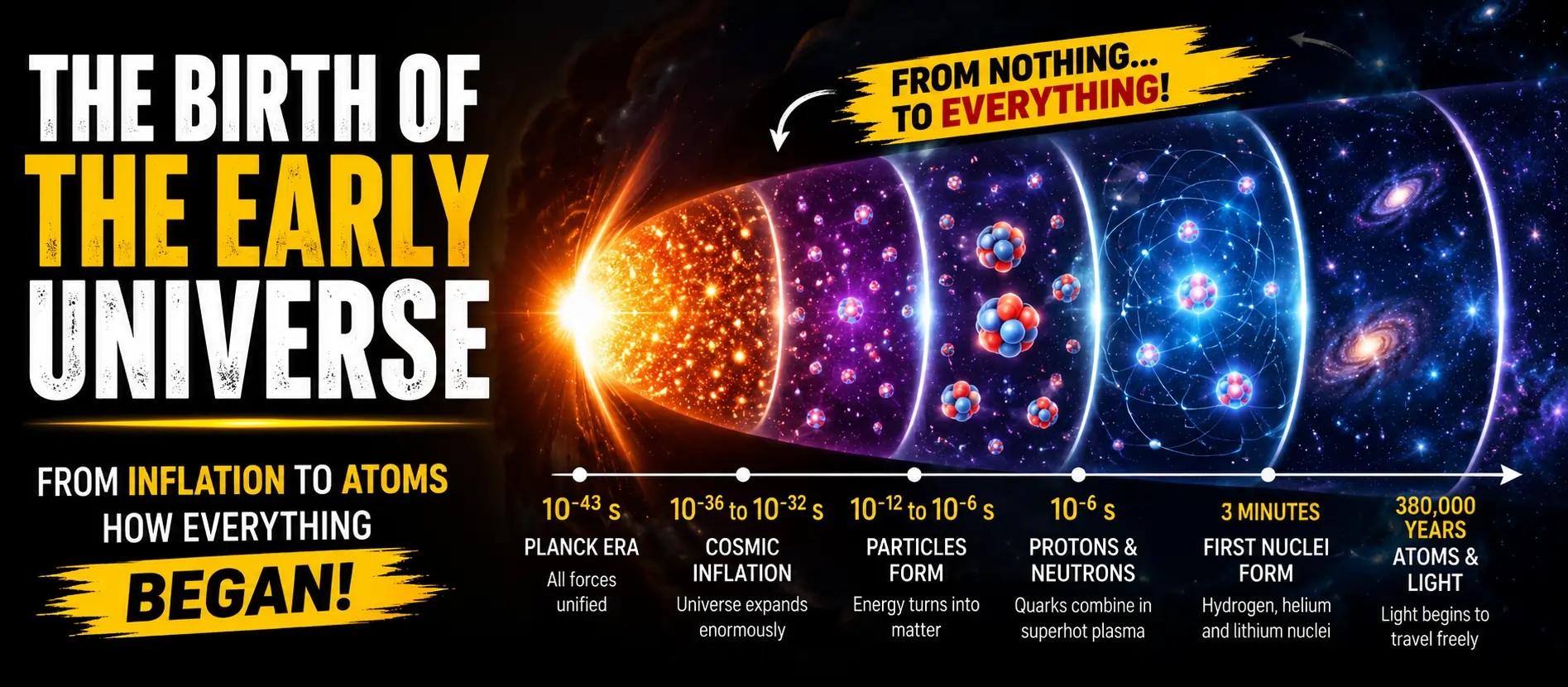 The Birth of The Early Universe