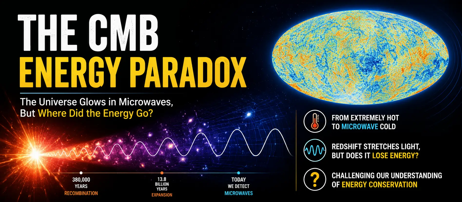 The CMB Energy Paradox